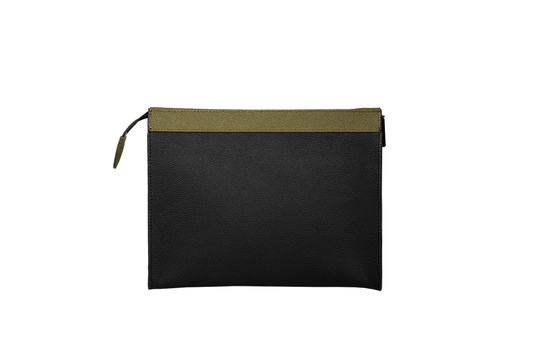 MONACO DERİ HAKİ CLUTCH ÇANTA