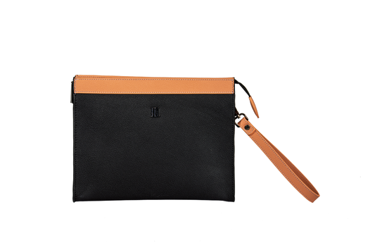 MONACO DERİ PEMBE CLUTCH ÇANTA