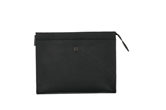 MONACO DERİ SİYAH CLUTCH ÇANTA