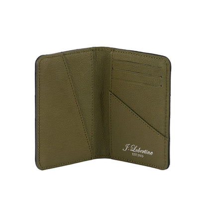 MONACO KARTLIK CÜZDAN HAKİ YEŞİL